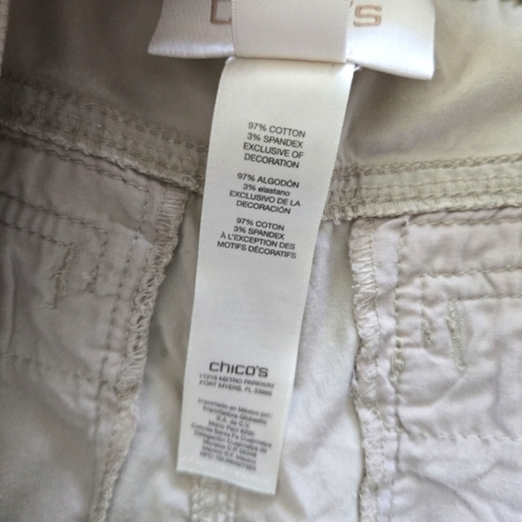 Chico's Casual Pants -Size 1 - Picture 9 of 11